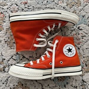 Converse Chuck 70 Orange High Tops | Women’s 6.5